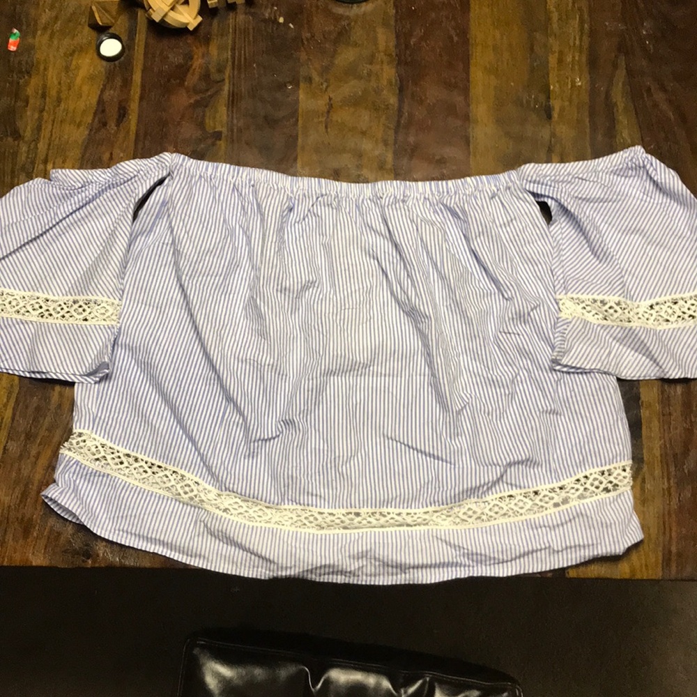 charlotte russe off the shoulder top